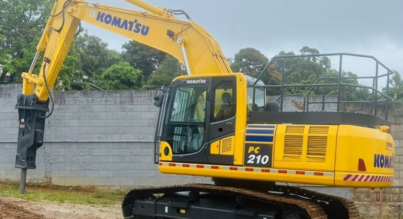Locação Escavadeira Hidráulica com rompendor